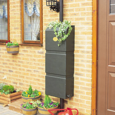 Prestige 100 Litre Black Wall Tank