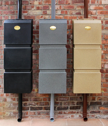 Prestige 100 Litre Black Wall Tank