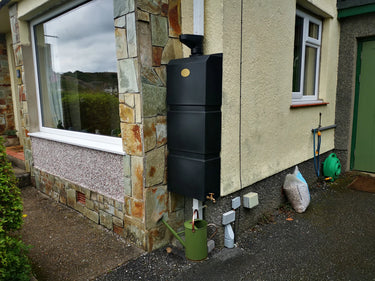 Prestige 100 Litre Black Wall Tank