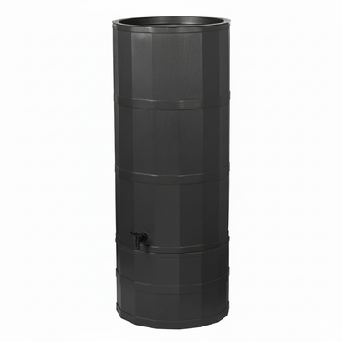 Strata 200 Litre Graphite Aqua Tower Water Butt Kit