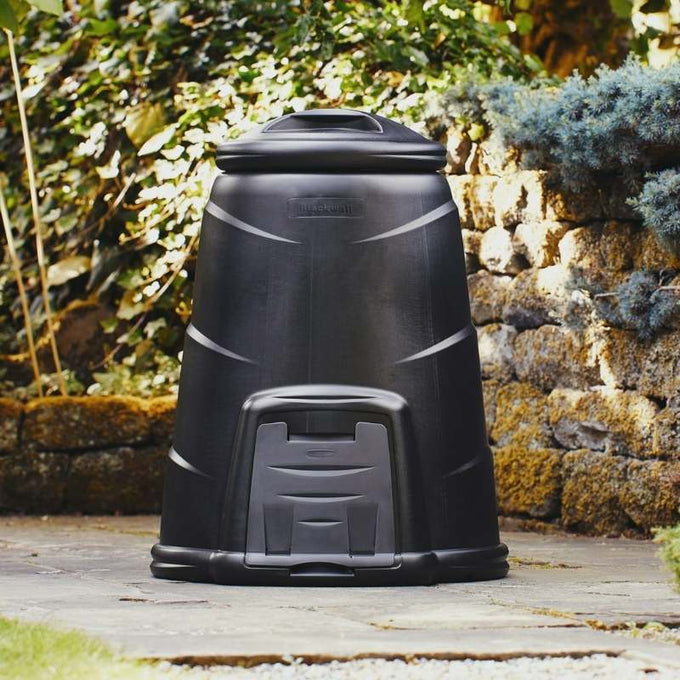 Blackwall 330 Litre Black Compost Converter with Base