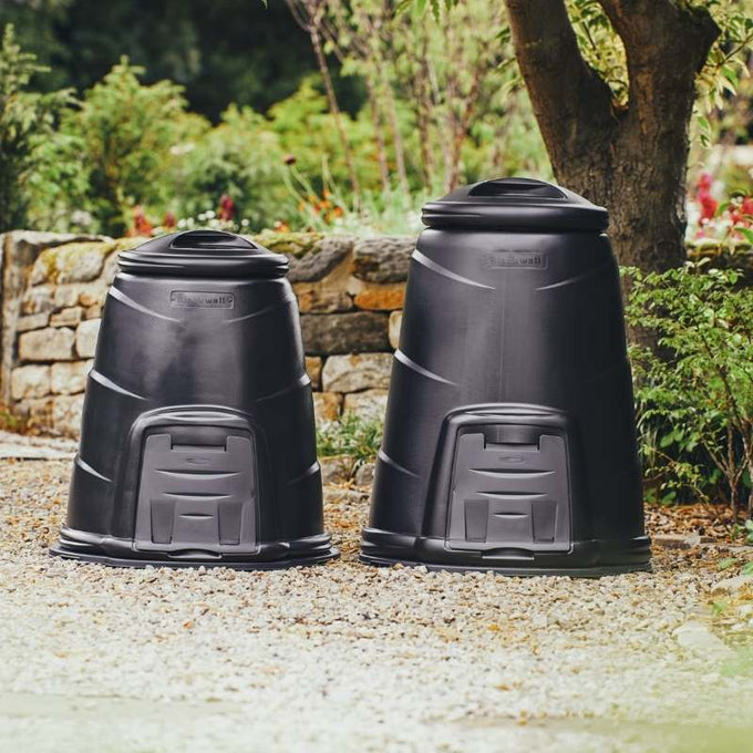 Blackwall 220 litre Black Compost Converter with Base