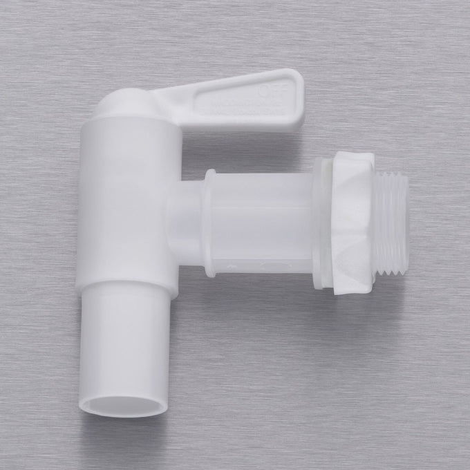 White Plastic High-Flow Tap