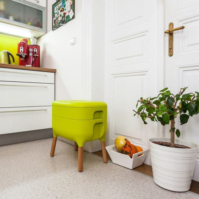 Urbalive Lime Worm Farm + Starter Kit + Worms