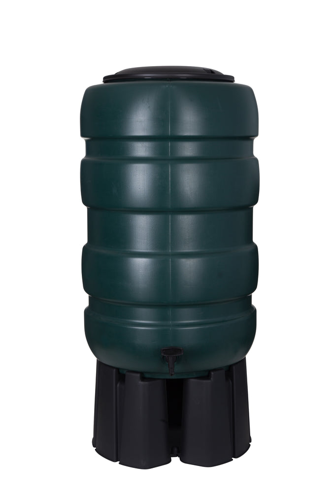 Whitefurze 230 Litre Green Waterbutt Kit