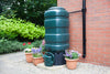 Whitefurze 250 Litre Green Waterbutt Kit