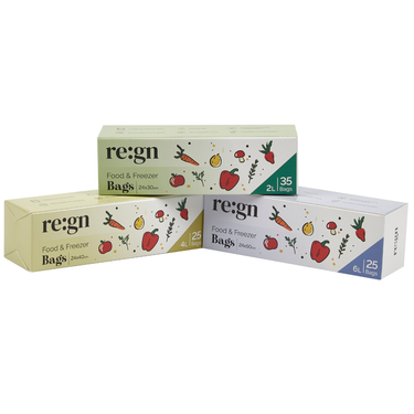 Compostable 2L Food & Freezer Bags - 35 bags