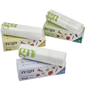 Compostable 2L Food & Freezer Bags - 35 bags