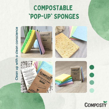 Magic ‘Pop-Up’ Eco Sponges - 12 pack