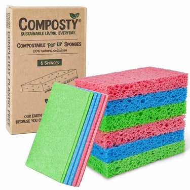 Magic ‘Pop-Up’ Eco Sponges - 12 pack
