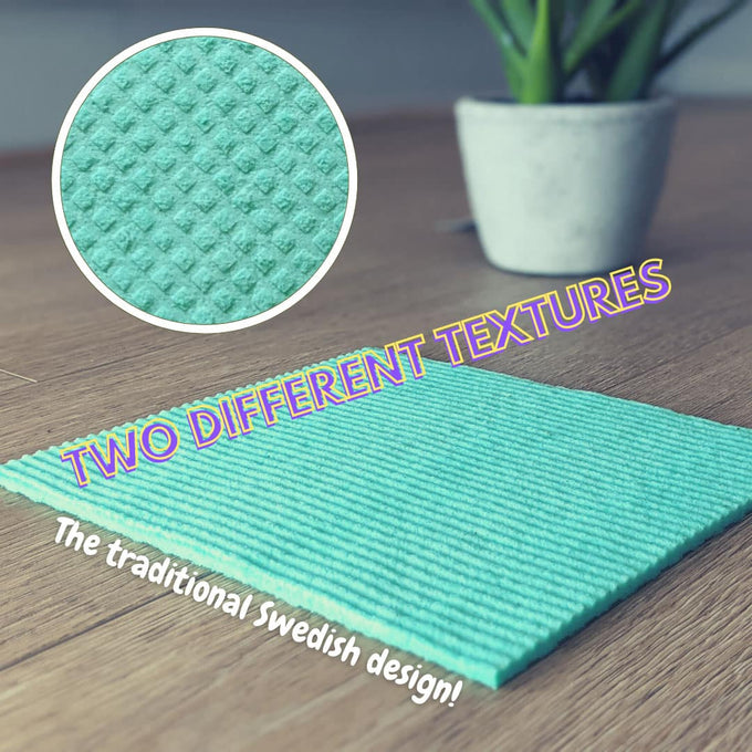 All-Purpose Eco Cloths (Swedish Dishcloths) | 6 Pack