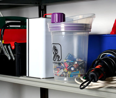 3 Litre BATTERY-MAX Battery & Vape Recycling Container