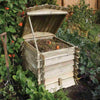 211L Beehive Wooden Compost Bin