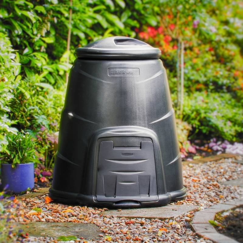 Blackwall 220L Litre Black Compost Converter Bin EvenGreener