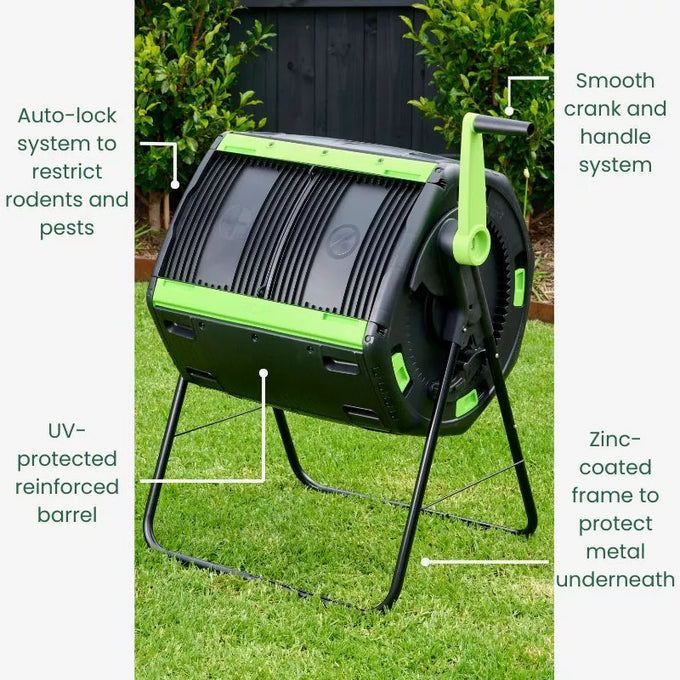 Maze 180 Litre Compost Tumbler