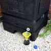 Plinth for HotBin Mini 100 Litre Compost Bin in situ