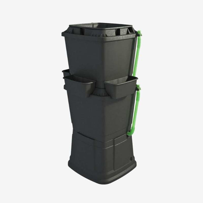 Black Rainwater Terrace 2 Tier