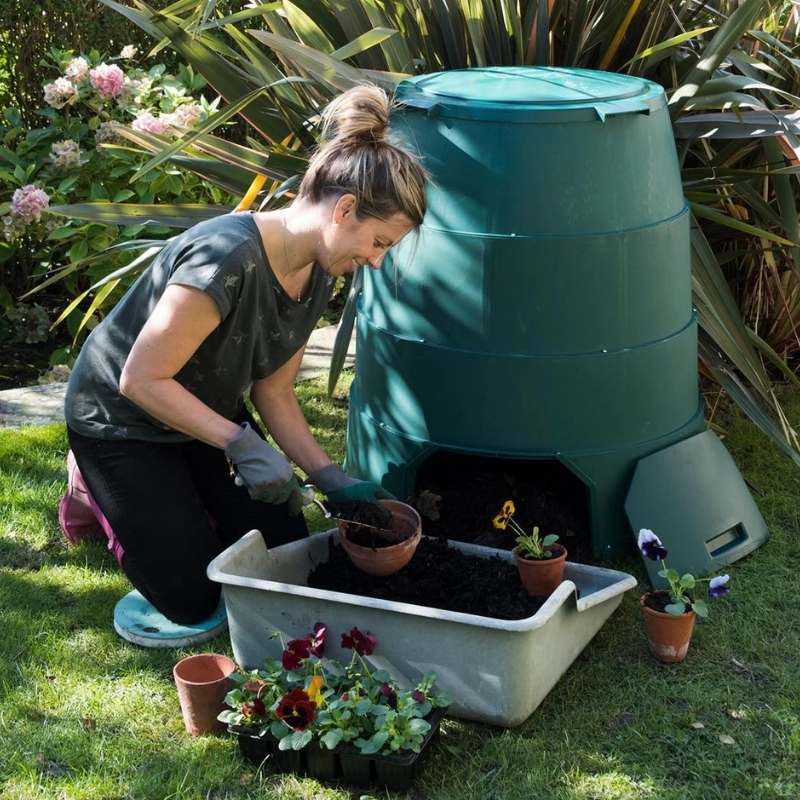 Green Johanna 330L Litre Hot Compost Bin Hot Composters