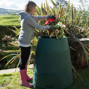 Green Johanna 330 Litre Compost Bin in situ