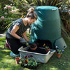 Green Johanna 330 Litre Compost Bin in situ