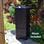HotBin Mini 100 Litre Compost Bin and Plinth Bundle in situ