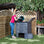 Thermo-Wood 600 Litre Compost Bin | In Situ Shot