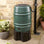 Harcostar 168 Litre Green Water Butt Kit in situ | EvenGreener
